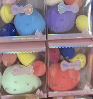 04 Esponja de Maquiagem Super Macias Práticas - Pacote com 12 Unidades