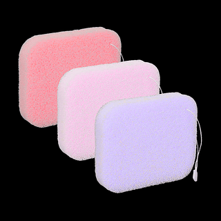 Esponja de Limpeza Facial - Pacote com 12