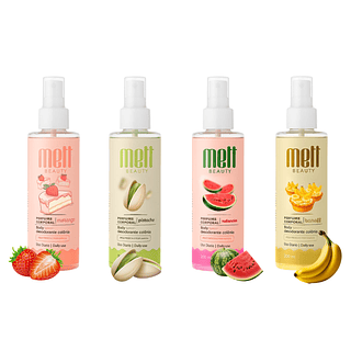 Perfume Body Splash Mett Beauty 200ml - Caixa com 55 Unidades
