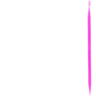 Kit com 100 Palitos Plásticos Aplicador de Henna Com Medidor