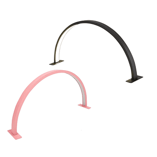 Luminária Meia Lua com Apoio - 2 unidades