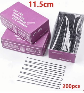 Grampo de Apoio para Cabelo 12cm - 200 Unidades - 10 Caixas