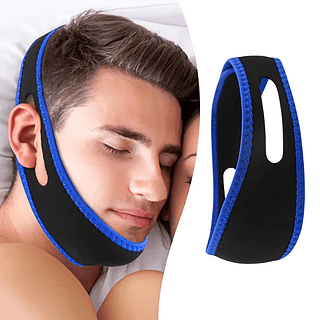 Faixa para Rosto Tira Papada e Anti Ronco - Pacote com 10 Unidades