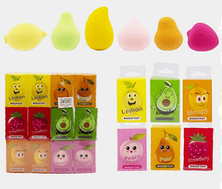 Esponjas de Maquiagem Multifuncionais - Perfeitas para Base, Corretivo e Contorno, Cores Vibrantes e Ecológicas - Pacote com 12 Unidades