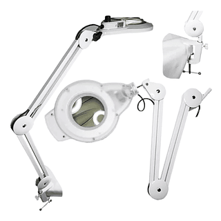 Luminária Lupa Articulada 120 LEDS Profissional Estética - 10 Unidades