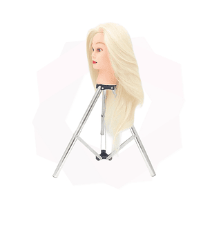 Cabeça para Treinamento Cabelo Natural - 2 uns