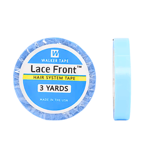 Fita Adesiva Azul Prótese Capilar Walker Tape 3 Metros - Pacote com 40 Unidades