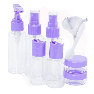 Kit de Frascos para Viagem 11 Peças - PCT COM 12 UNS