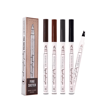 Caneta para Sobrancelha Sexy Secret Fio a Fio Microblading a Prova d’Água - CAIXA COM 24 UNS