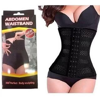 Cinta Modeladora Abdominal Feminina Afina Cintura Compresão