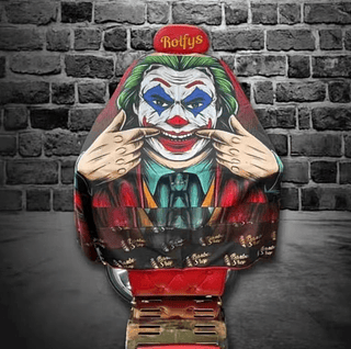 Capa de Corte em Microfibra Adulto Joker - Pacote com 10 Unidades