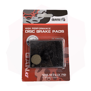 Qanke Par de Pastilhas Freio a Disco Alta Performance