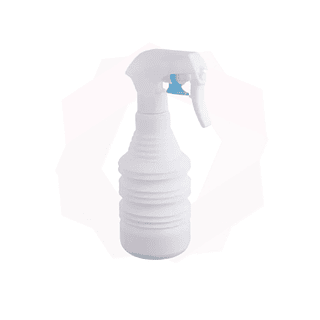 Borrifador Spray Sanfonado Branco 360ml - 10 uns